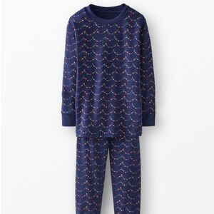Navy Blue Kids Pajamas with Colorful Dots* HannaSoft